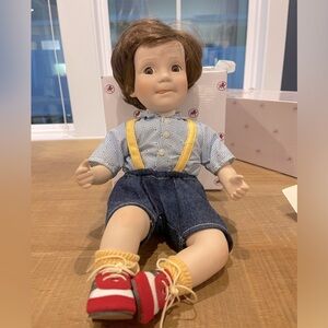 Vintage, Perfect Condition Realistic Boy Doll, Babydoll In Box